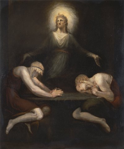 Christus verschwindet in Emmaus von Johann Heinrich Füssli